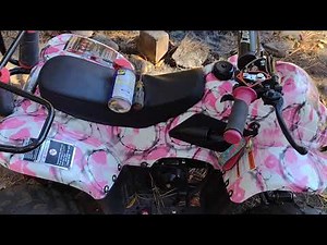 coolster 110 ATV stuck throttle fix sticky throttle