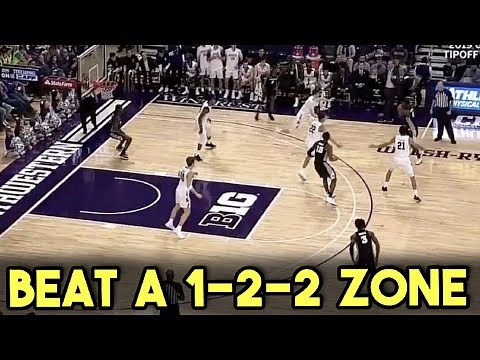 Simple Plays to Beat a 1-2-2 Zone Defense | Basketball Zone Offense Plays