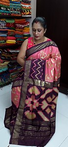 1.8K views · 40 reactions | Patola With Gold Foil Highlights & Zari...