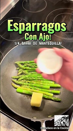 Asparagus with Garlic | Shorts