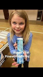Pippa’s 1st Scout Pinewood Derby! She designed “Starry Carry” after Van Gogh’s Starry Nights. She cut the wood herself (with a little help from Dad), sanded it, polished the wheels, put the graphite on, and hydro-dipped it! Her car won 2nd place in her level! And for a fun bonus Tommy Daspit’s outlaw car won 1st place in the parent race. He was awarded the “Golden Toilet” for his efforts. Talk about making good memories! | Kelly Daspit