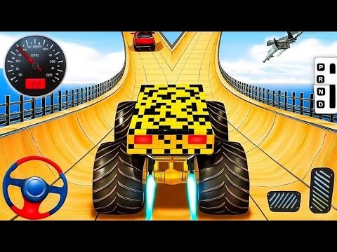 Monster Truck Racing Full Rush | Crazy Speed & Impossible Stunts