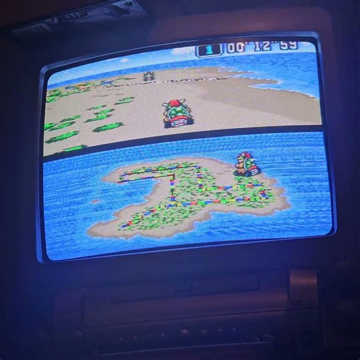 Super Mario Kart - NTSC - TT - Koopa Beach 2 - Flap - 11"19