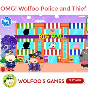 24 reactions · 3 comments | Wolfoo drives police car from police station to the mall. He is going to find the thief who stole toys and food in the mall. Do you want to join? Get it on: https://policegame.page.link/store | Wolfoo Nursery Rhymes | Facebook