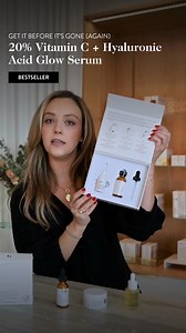 This daily glow face serum combines two skin-care powerhouses, L-ascorbic acid (proven in research to be the purest, best-for-skin form of the powerful antioxidant vitamin C) and moisturizing hyaluronic acid (a hydrator that’s naturally present in the body). The unique two-part design maximizes potency and freshness, delivering a serum that stays active all the way through its use while staying paraben-free. | goop