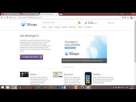 #12 SAT - Descargar y activar Microsoft Silverlight para facturar y trabajar en el SAT