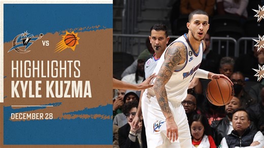 Highlights: Kyle Kuzma vs. Suns // Dec. 28