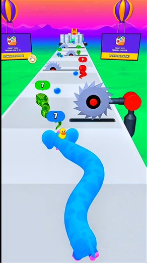 Last Moment Fail 😳 | Snake Run 3D #shorts