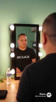 Mike Filsaimes SCALEATHON Pre-Show Mirror Self-Motivational Pep Talk 🖥️🎙️ #peptalk #motivation