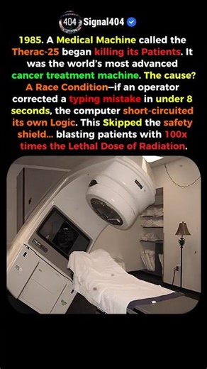 From Healing to Killing: The Therac-25 ☢️🏥
