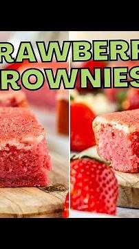 Strawberry Brownies