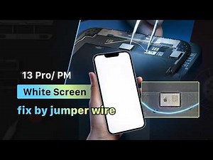 A Common Solution to iPhone 13 Pro/Pro Max White and Green Screen: Jumping Wire