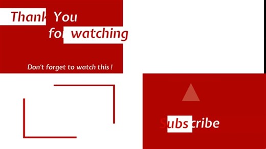 Youtube Endscreen, Endscreen, Endscreen For Youtube. Free Stock Video