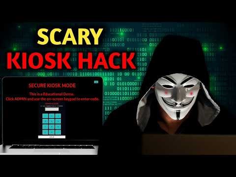How Hackers Lock Your Screen in Kiosk Mode! (For Education)