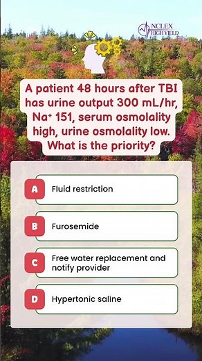 🤔 Critical Thinking 🤔 #nclexprep #nclexstudyguide #nursingschool #nclexhighyield #nurselife