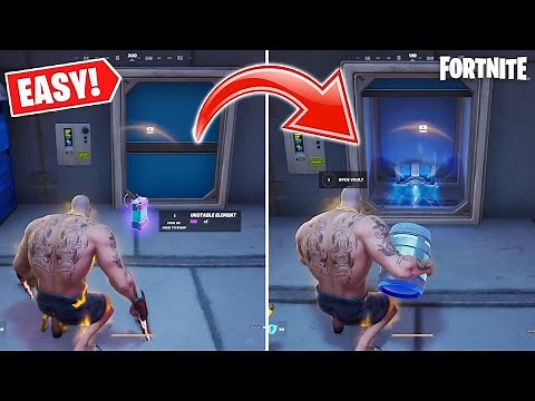How to Open SECRET Unstable Element Vault in Fortnite Chapter 7 (Full Guide)