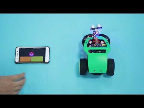 How to Play Emakefun Arduino Ble-UNO/Nano Robot Voice Control, PS2 ,Scrath STEM Toys