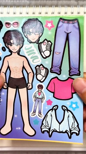 JINU😍KPop Demon Hunters | Cute Character Dress Up & Satisfying Sounds #Shorts