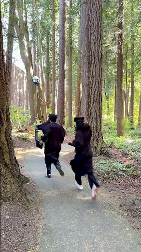 Running toward the finish line 🎓 #graduation #ubcgrad #ubc #universitylife #classof2026