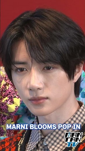 TOMORROW X TOGETHER・BEOMGYUが表参道に！「MARNI BLOOMS POP IN」に登場 #BEOMGYU #TXT