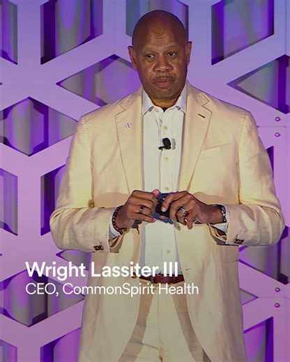 CommonSpirit Health on Instagram: "Our mission isn’t just a statement - it’s our daily inspiration. CommonSpirit’s CEO Wright Lassiter III explains how our shared purpose can empower our team members to transform healthcare. #Hellohumankindness"