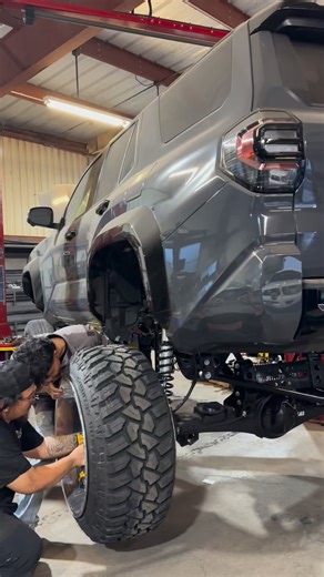 The first in the world 🌎 2026 TRD Pro 4Runner less than 100 miles on the dash with @bulletproofsuspension lift kit. Full reveal DEC 13 stay tuned! | KTS Auto Premier