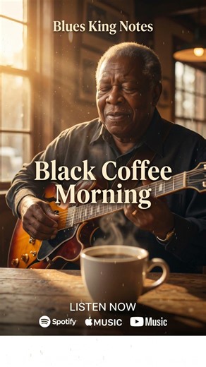 ☕ Black Coffee Morning - Blues King Notes