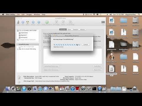How To Burn Lion InstallESD.dmg To Bootable DVD