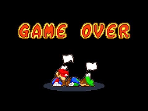 Beta Game Over (Mario & Luigi: Superstar Saga Prototype)