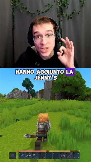 Francesco on Instagram: "hanno veramente messo Jenny di Minecraft su Hytale…"