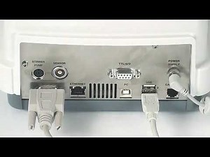 9. Connecting the Balance - Karl Fischer Volumetric Titrator Tutorial