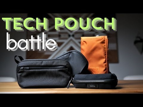 Favorite Tech Pouch? Bellroy vs Aer vs Peak Design vs Evergoods