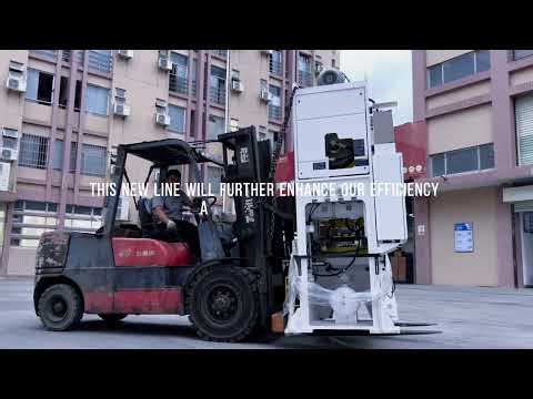 New Automatic Tin Production Line Installation at MeiXinLong Packing