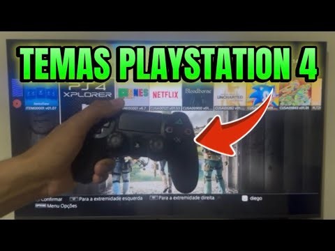COMO INSTALAR TEMAS NO PS4 DESBLOQUEADO DO JEITO CERTO ✅ (TUTORIAL COMPLETO 2026)