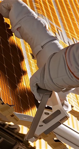42K views · 1.7K reactions | The future of clean power is already orbiting above us. ☀️ NASA’s new solar array deployment — beauty meets precision. #NASA #SpaceMission #SolarPower #Astronauts #CleanEnergy #SpaceTechnology #RealFootage #CinematicVideo #SpaceExploration #ViralReel #USAScience | Space AstroVision | Facebook