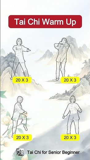 Traditional Tai Chi Warm-Up Routine Full Body #taichi #fitness #health