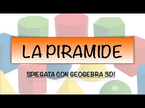 The Pyramid Explained with GeoGebra 3D - Pyramid Development and the Pythagorean Theorem