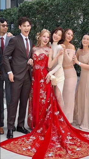 #Janjira attends the wedding of Channel 7HD actor #BossChanakant and #BeeSaralee #beebiebosck #be...