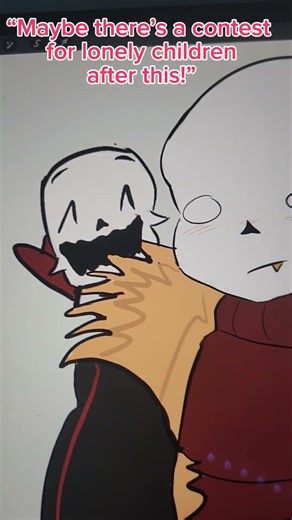 pov: young sans and papyrus. #uf #underfell #undertale #underfelloc #art #artist #undertaleau