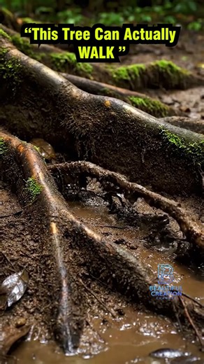 The Tree That Can Walk… Nature’s Most Mysterious Creature 🌳👣