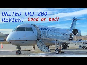 UNITED AIRLINES CRJ-200 REVIEW!