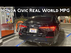 Honda Civic Sport Real World Highway MPG Test