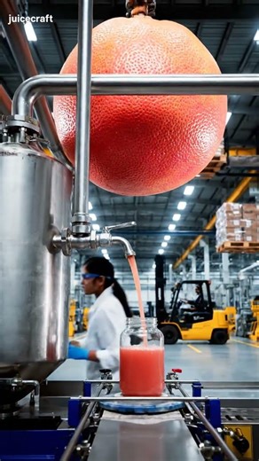 Automated Fruit Processing: Pressure Extraction Sequence Initiated