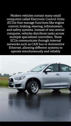 Why do modern cars contain more than 100 computers inside them? #electriccar #techfacts #computers