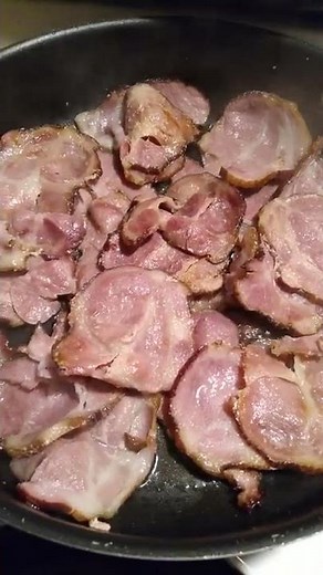 Thick Cut Canadian Bacon. #shorts