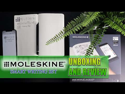 The Best Digital Notebook Ever? The Moleskin Writing Set Unboxing and First Impression