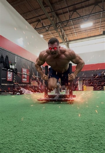 This isn't just weight; it's resistance. You can't cheat the sled. Every inch gained is earned through pure grit and relentless drive. If you want to know what you're truly made of, add this to your session. PUSH IT UNTIL YOU CAN'T. THEN PUSH IT AGAIN. 😤 The sled is the ultimate full-body, low-impact test. It builds explosive power in your legs and core, and hammers your mental toughness. Don't stop until you cross the line! #SledPush #Motivational #Grit #BeastModeActivated #LegDaySucks #Athlet