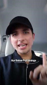 Comment "Why Babar is angry"? 🙄 | #cricket #shorts