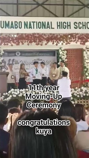 11th yr Moving-Up Ceremony #movingup #graduation #congratulations #proud #trendingshorts #graduated