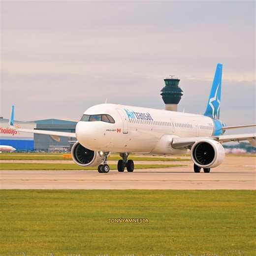Air Transat A321 takeoff 1/10/25